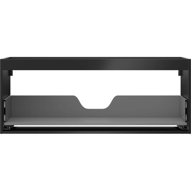 Mexen Box-A Unterschrankgehäuse 120 cm, 1 Schublade, Schwarz Matt - 91AX0-1200-470-1-71