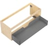 Mexen Box-A Korpus des Waschtischunterschranks 120 cm, 1 Schublade, Eiche - 91AX0-1200-470-1-81