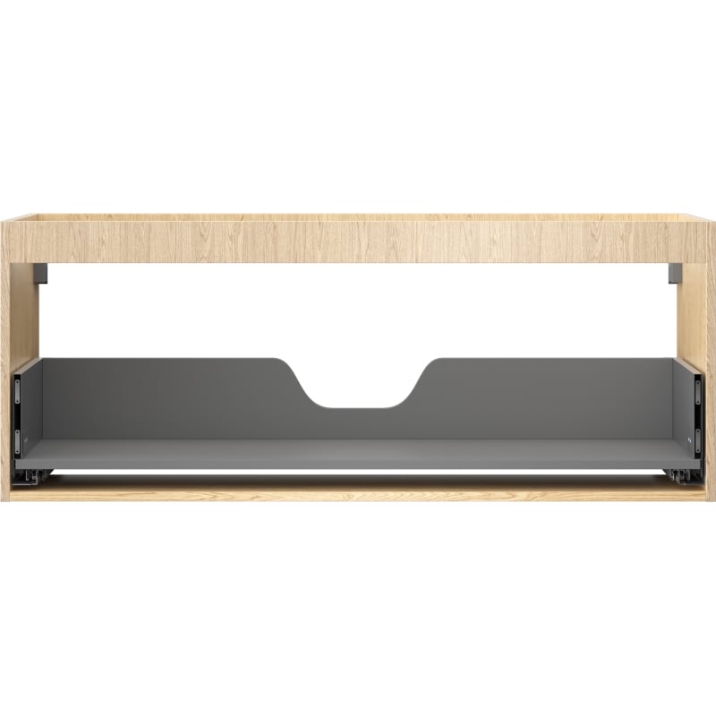 Mexen Box-A Korpus des Waschtischunterschranks 120 cm, 1 Schublade, Eiche - 91AX0-1200-470-1-81