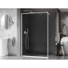 Mexen Kioto-XF Duschwand Walk-in mit Rahmen 80 x 202 cm, transparent 10 mm, weiß - 800-080-104-20-00-X
