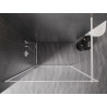 Mexen Kioto-XF Duschwand Walk-in mit Rahmen 110 x 202 cm, transparent 10 mm, weiß - 800-110-104-20-00-X
