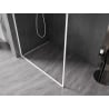 Mexen Kioto-XF Walk-in-Duschwand mit Rahmen 120 x 202 cm, transparent 10 mm, weiß - 800-120-104-20-00-X