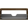 Mexen Box-A Schrankkörper für Waschtisch 120 cm, 1 Schublade, Nuss - 91AX0-1200-470-1-86