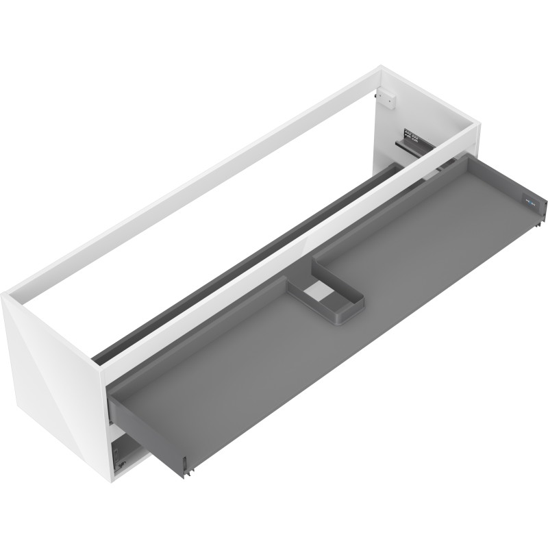 Mexen Box-A Unterschrankkorpus 160 cm, 2 Schubladen, weißer Glanz - 91AX0-1600-470-2-00