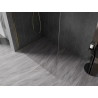Mexen Kioto-X L Duschwand Walk-in 80 x 200 cm, transparent 10 mm, gold - 800-080-107-50-00-X