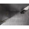 Mexen Kioto-X L Duschwand Walk-in 80 x 200 cm, transparent 10 mm, gold - 800-080-107-50-00-X