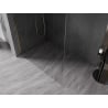 Mexen Kioto-X L Duschwand Walk-in 110 x 200 cm, transparent 10 mm, Gold - 800-110-107-50-00-X