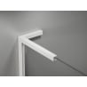 Mexen Kioto-X L Duschwand Walk-in 100 x 200 cm, transparent 10 mm, weiß - 800-100-107-20-00-X