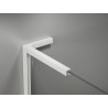 Mexen Kioto-X L Duschwand Walk-in 120 x 200 cm, transparent 10 mm, weiß - 800-120-107-20-00-X