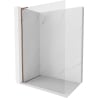Mexen Kioto-X L Duschwand Walk-in 80 x 200 cm, transparent 10 mm, Roségold - 800-080-107-60-00-X