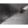 Mexen Kioto-X L Duschwand Walk-in 50 x 200 cm, transparent 10 mm, Gun Metal - 800-050-107-95-00-X