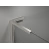 Mexen Kioto-X L Duschwand Walk-in 70 x 200 cm, transparent 10 mm, gebürstetes Nickel - 800-070-107-97-00-X