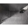 Mexen Kioto-X L Duschwand Walk-in 110 x 200 cm, transparent 10 mm, gebürsteter Nickel - 800-110-107-97-00-X