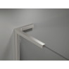 Mexen Kioto-X L Duschwand Walk-in 110 x 200 cm, transparent 10 mm, gebürsteter Nickel - 800-110-107-97-00-X