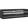 Mexen Box-A Korpus für Waschtischunterschrank 160 cm, 2 Schubladen, Schwarz Matt - 91AX0-1600-470-2-71