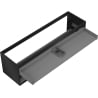 Mexen Box-A Korpus für Waschtischunterschrank 160 cm, 2 Schubladen, Schwarz Matt - 91AX0-1600-470-2-71