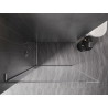 Mexen Kioto-F L Duschabtrennung Walk-in mit Rahmen 55 x 202 cm, transparent 8 mm, Chrom - 800-055-174-01-00