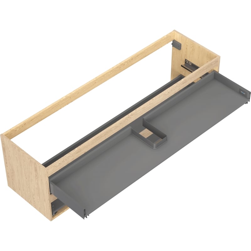 Mexen Box-A Unterschrankgehäuse 160 cm, 2 Schubladen, Eiche - 91AX0-1600-470-2-81