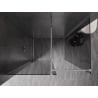 Mexen Kioto-X Duschwand Walk-in 110 x 110 cm, transparent 10 mm, Chrom - 800-110-202-01-00-110-X