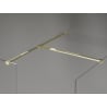 Mexen Kioto-X Duschwand Walk-in 70 x 70 cm, transparent 10 mm, gold - 800-070-202-50-00-070-X