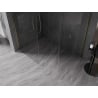 Mexen Kioto-X Duschwand Walk-in 130 x 100 cm, transparent 10 mm, gold - 800-130-202-50-00-100-X