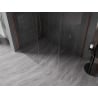 Mexen Kioto-X Duschwand Walk-in 90 x 70 cm, transparent 10 mm, gebürstetes Kupfer - 800-090-202-65-00-070-X