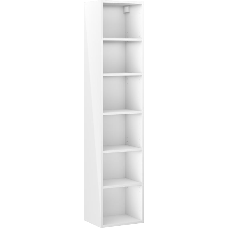 Mexen Box-A Korpus des Badezimmerhochschranks 35 cm, weißer Glanz - 91AX1-1600-300-1-00