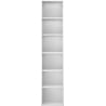 Mexen Box-A Korpus des Badezimmerhochschranks 35 cm, weißer Glanz - 91AX1-1600-300-1-00