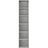 Mexen Box-A Korpus des Badezimmerhochschranks 35 cm, graumatt - 91AX1-1600-300-1-62