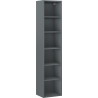 Mexen Box-A Korpus des Badhochschranks 35 cm, Graphit matt - 91AX1-1600-300-1-66