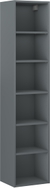 Mexen Box-A Korpus des Badhochschranks 35 cm, Graphit matt - 91AX1-1600-300-1-66