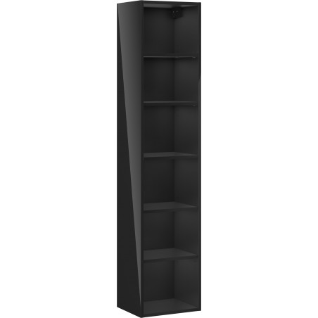 Mexen Box-A Korpus eines Badschranks 35 cm, Schwarz Glanz - 91AX1-1600-300-1-70