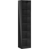 Mexen Box-A Korpus eines Badschranks 35 cm, Schwarz Glanz - 91AX1-1600-300-1-70