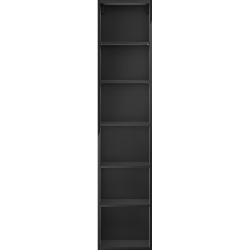 Mexen Box-A Korpus eines Badschranks 35 cm, Schwarz Glanz - 91AX1-1600-300-1-70