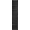 Mexen Box-A Korpus eines Badschranks 35 cm, Schwarz Glanz - 91AX1-1600-300-1-70