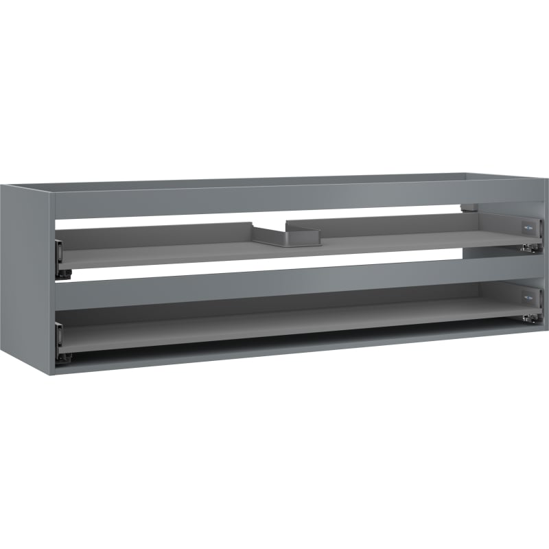Mexen Box-A Korpus Unterschrank 160 cm, 2 Schubladen, Graphit Matt - 91AX0-1600-470-2-66