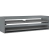 Mexen Box-A Korpus Unterschrank 160 cm, 2 Schubladen, Graphit Matt - 91AX0-1600-470-2-66