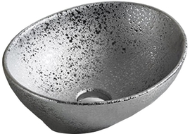 Mexen Elza Aufsatzwaschbecken 40 x 33 cm, silber - 21014052