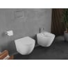 Mexen Lena WC-Schüssel Rimless Tornado mit Soft-Close-Slim-Sitz, Duroplast, glänzend weiß - 30220300T