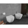 Mexen Lena WC-Schüssel Rimless Tornado mit abnehmbarer Slim-Sitz, Duroplast, weiß glänzend - 30220400T
