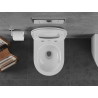 Mexen Lena WC-Schüssel Rimless Tornado mit abnehmbarer Slim-Sitz, Duroplast, weiß glänzend - 30220400T