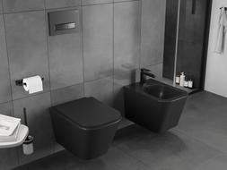 Mexen Teo WC-Schüssel Rimless Tornado, schwarz matt - 3385XX85T
