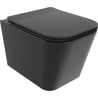 Mexen Teo WC-Schüssel Rimless Tornado mit Slim-Softclose-Sitz, Duroplast, Mattschwarz - 30850685T