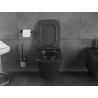 Mexen Teo WC-Schüssel Rimless Tornado mit Slim-Softclose-Sitz, Duroplast, Mattschwarz - 30850685T