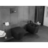Mexen Teo WC-Schüssel Rimless Tornado mit Slim-Softclose-Sitz, Duroplast, Mattschwarz - 30850685T