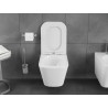 Mexen Teo WC-Schüssel Rimless Tornado mit langsam schließendem Slim-Deckel, Duroplast, weiß glänzend - 30850600T