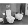 Mexen Teo WC-Schüssel Rimless Tornado mit langsam schließendem Slim-Deckel, Duroplast, weiß glänzend - 30850600T