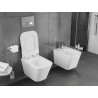 Mexen Teo WC-Schüssel Rimless Tornado mit slim Soft-Close Deckel, Duroplast, weiß glänzend - 30850700T