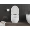 Mexen Carmen WC-Schüssel Rimless Tornado mit Soft-Close Slim Sitz, Duroplast, Weiß Glanz - 30880100T