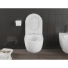 Mexen Carmen WC-Schüssel Rimless Tornado mit softclose Slim-Sitz, Duroplast, weiß glänzend - 30880300T